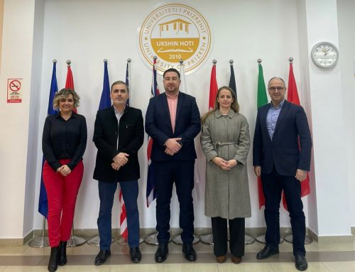 Meeting with the management of the University of Prizren and the Municipality of Prizren